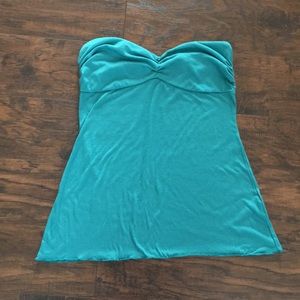 Teal tube top. Size M by blu heaven